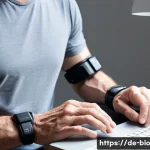 Home 22 바이오닉 보철의 생체신호 활용 연구 - A detailed close-up of a modern bionic prosthetic arm worn by a middle-aged German man in everyday c...